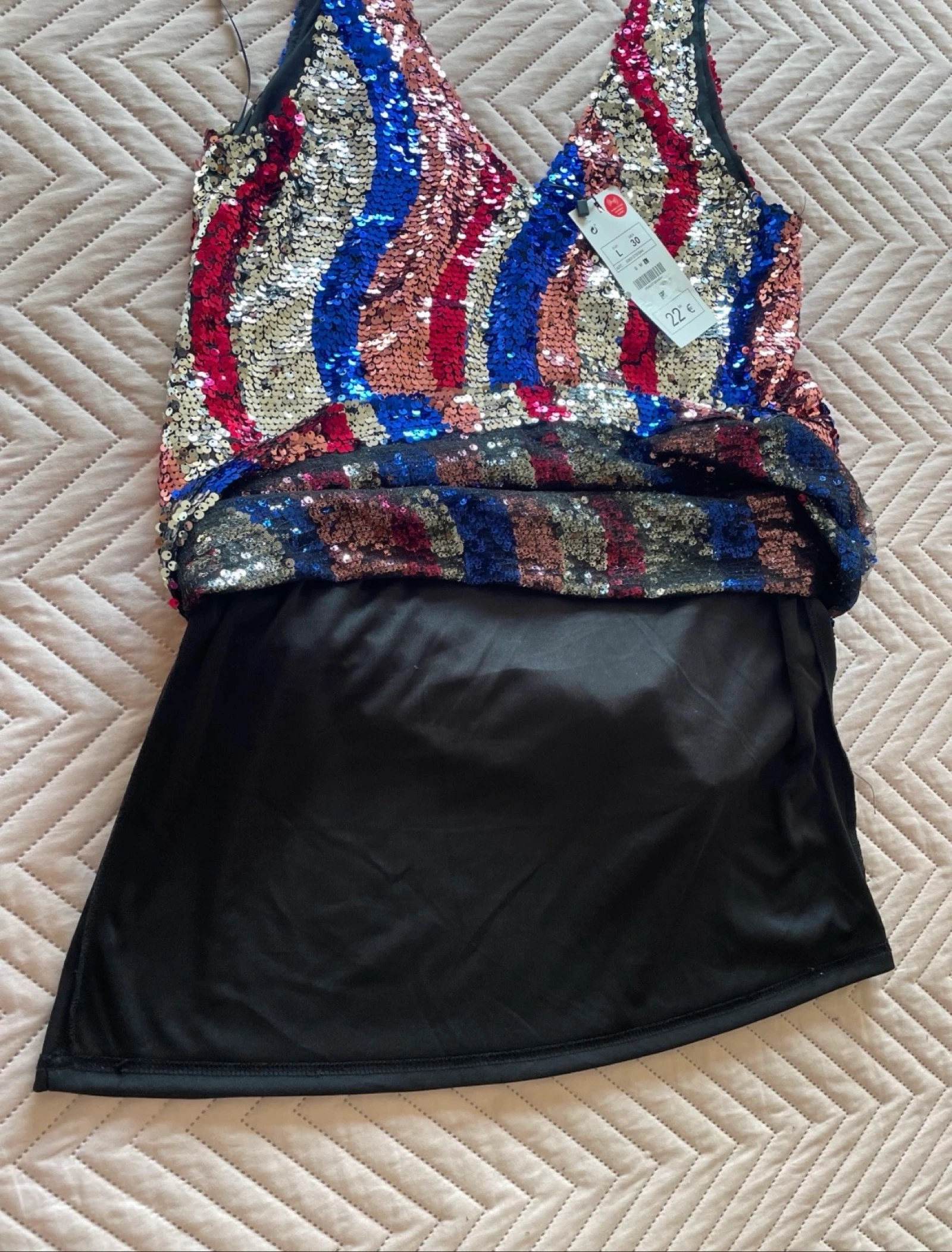 Glitterjurk met pailletten – photo 4